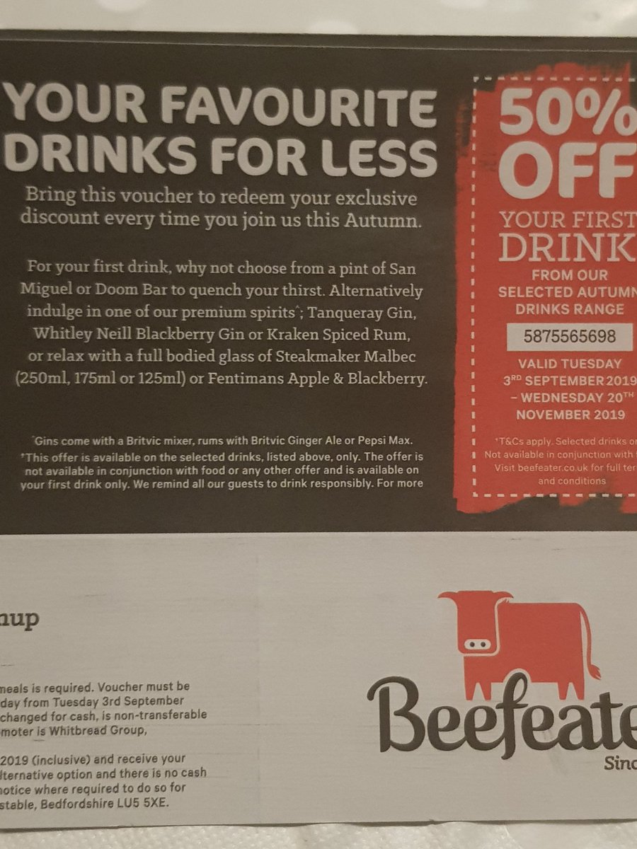 PhilpottTel's tweet photo. Think you need to speak to your advertising team @BeefeaterLondon #ERROR #Advertising can you spot the error? https://t.co/018By5kg0g
