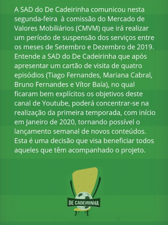 decadeirinha's tweet photo. Comunicado 💼 #DeadlineDay https://t.co/C0x0xOd37O