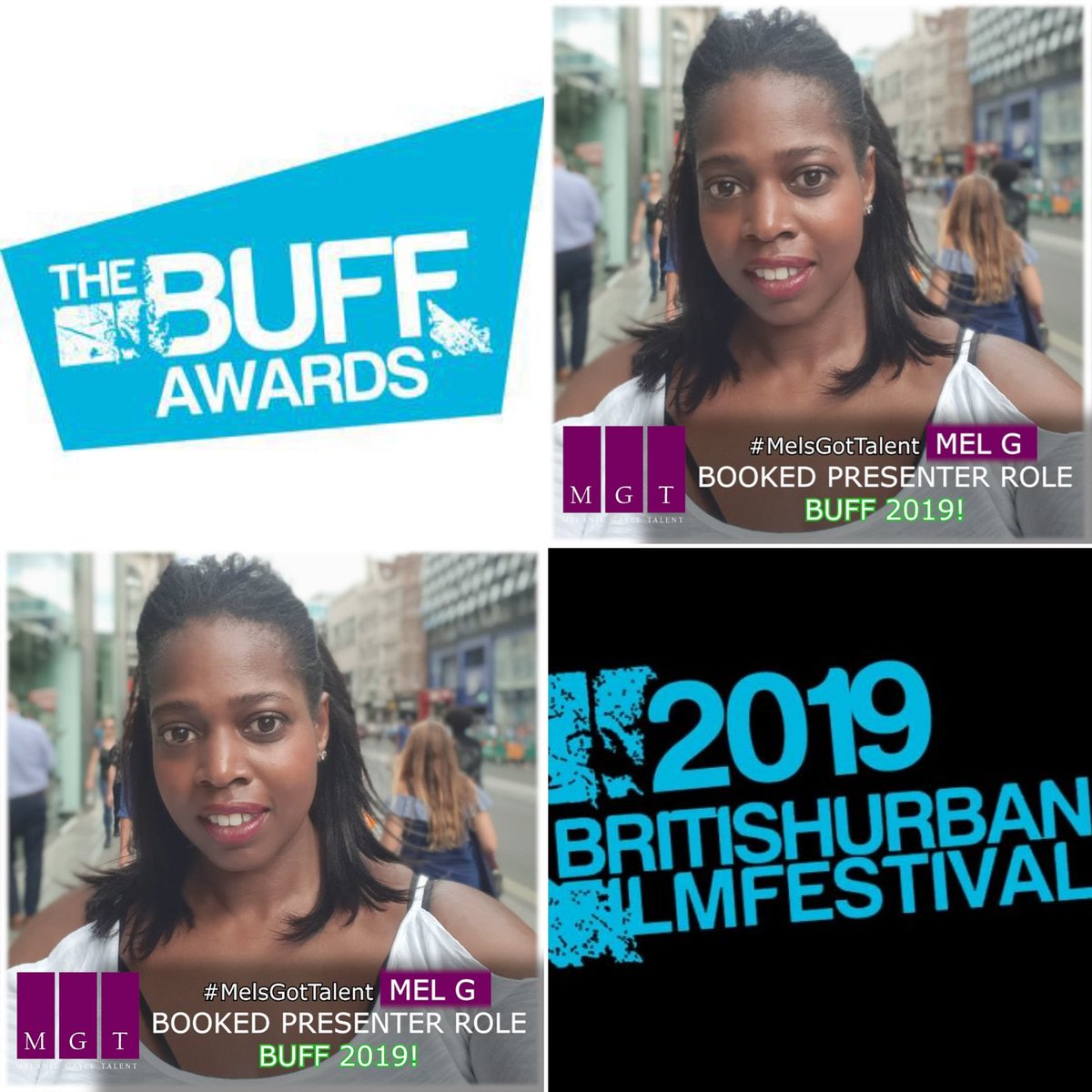 MelanieTGayle's tweet photo. #EXCLUSIVE I'm very #proud and #honoured to announce I will be a #Presenter at the BRITISH URBAN FILM FESTIVAL doing the Pre and Post ceremony #interviews  #BUFF2019 #SOLDOUT 

@buffenterprises thank you for this amazing #opportunity #givingthanks #Grateful #LOA #positivevibes https://t.co/0PFnLmvhye