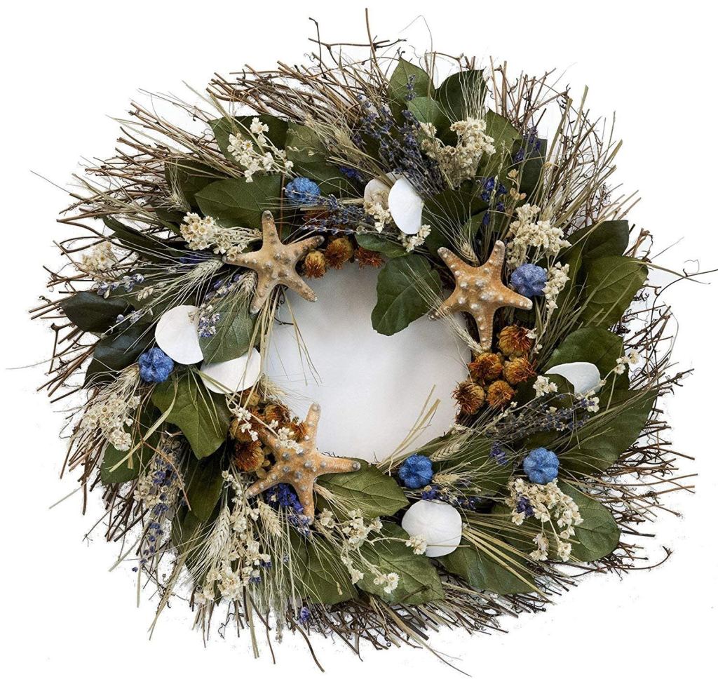 Nautical Luxuries Big Sur Beach Wreath coastalinfusion.com/shop/product/n…