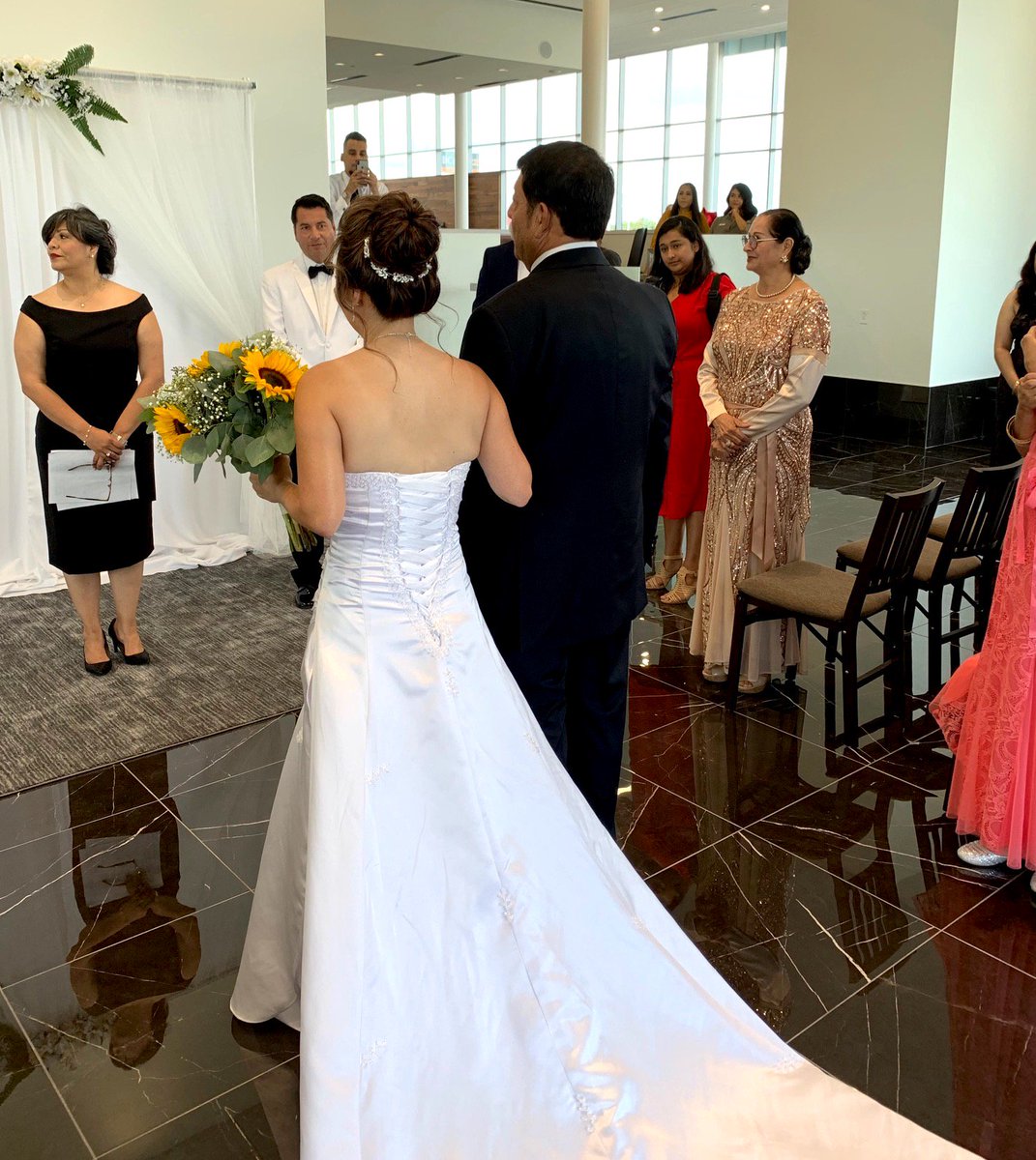 KampmannAbigail's tweet photo. This past Saturday, I had the pleasure of attending the wedding of two of our associates at BMW of San Antonio. They met over 5 years while working at BMW, so it was a pleasure to celebrate their love and help them tie the knot in style at BMW of San Antonio. https://t.co/mCmGCLRAcX