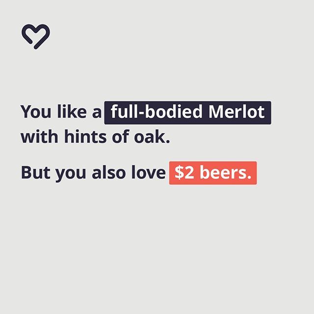 YelpSLO's tweet photo. You can totally love both. Add things like wineries and happy hours to your preferences on Yelp to make the app just for you. Learn more via link in bio #YelpForYou https://t.co/VHAucw11o4 https://t.co/7DITdHLTbF