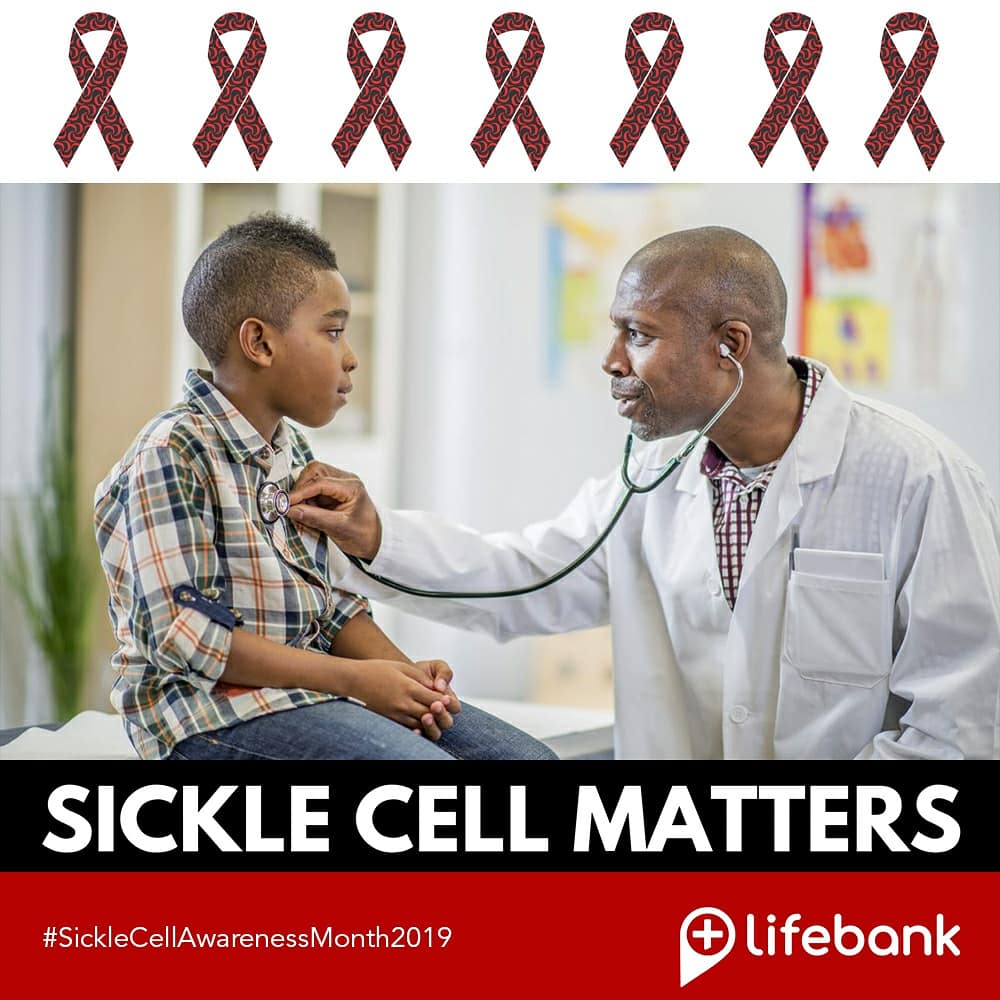 LifeBankCares's tweet photo. Sickle cell awareness month was created in 1983.
Drop a comment sharing how you are going to create awareness of Sickle Cell this month!๐๐
#sicklecell #sicklecellawareness #sicklecellawarenessmonth #scdfacts #sicklecellwarriors #sicklecelladvocacy #donatebloodsavelives https://t.co/18yxllqhz3