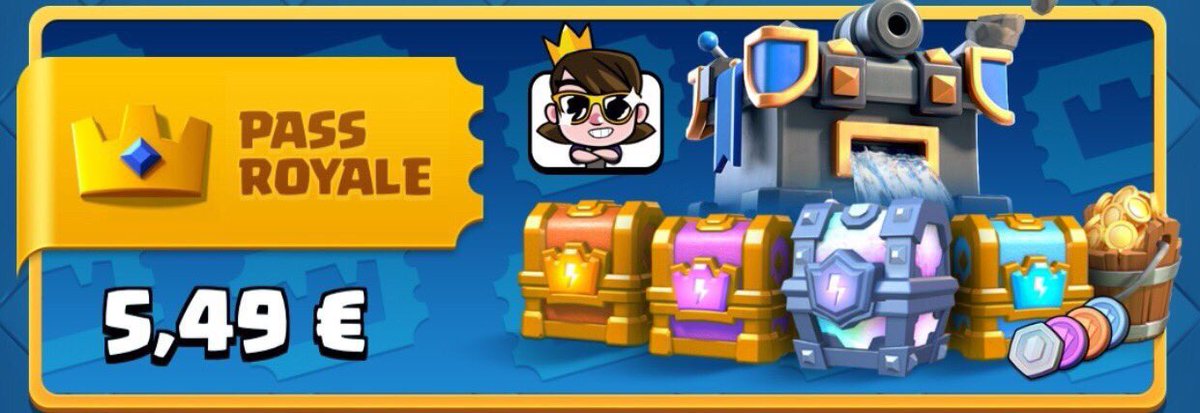 🔥 New Clash Royale Season - New Giveaway 3x Pass Royale ( PayPal ) 🔥

🔻 To ENTER: 
✅ Follow: @UrbanEsportsGG 
                    <a href="/predator_is_god/">predator</a> 
                     <a href="/MeghaCR/">Megha-Daniele</a> 
                   
✅ Retweet &amp; Like! 🔁❤️

Winners in 3 days. Good Luck! 🍀👍🏻