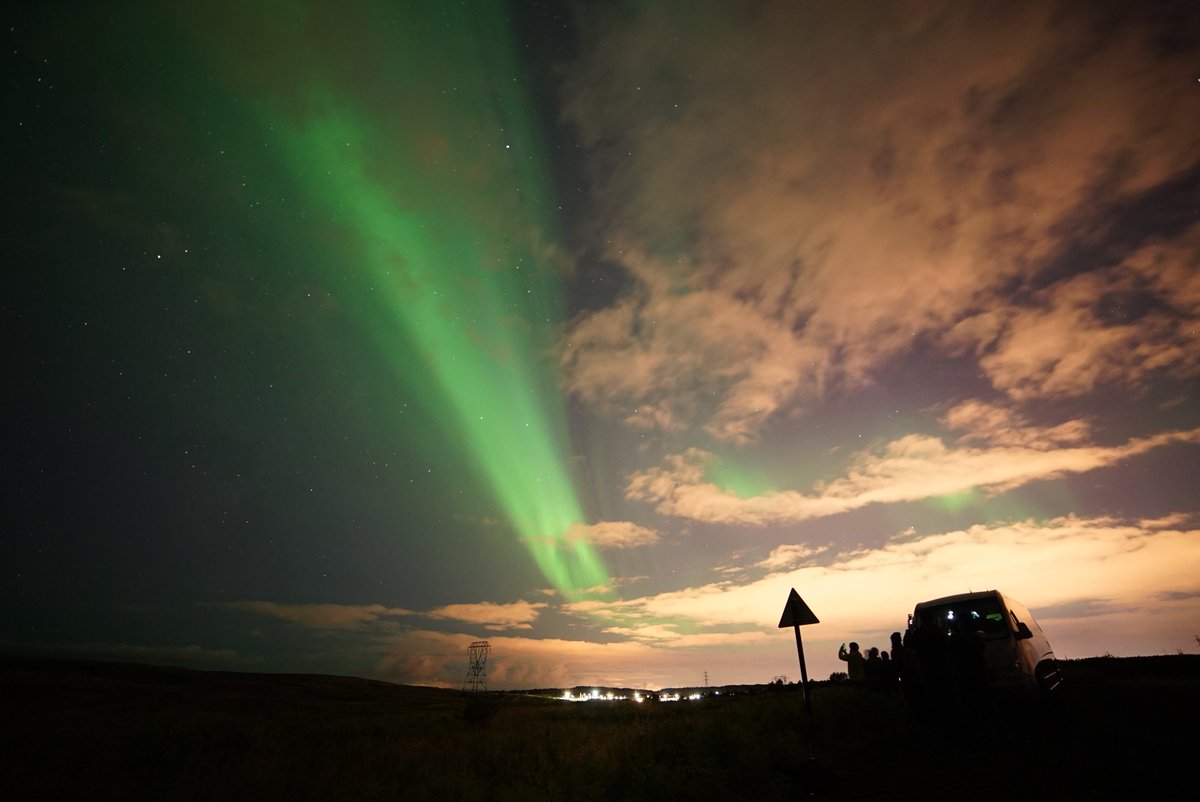 "Aurora had but newly chased the night, And purpled o'er the sky with blushing light" John Dryden, Poet, 1700
#AuroraBorealis #Aurora #NorthernLights #Iceland