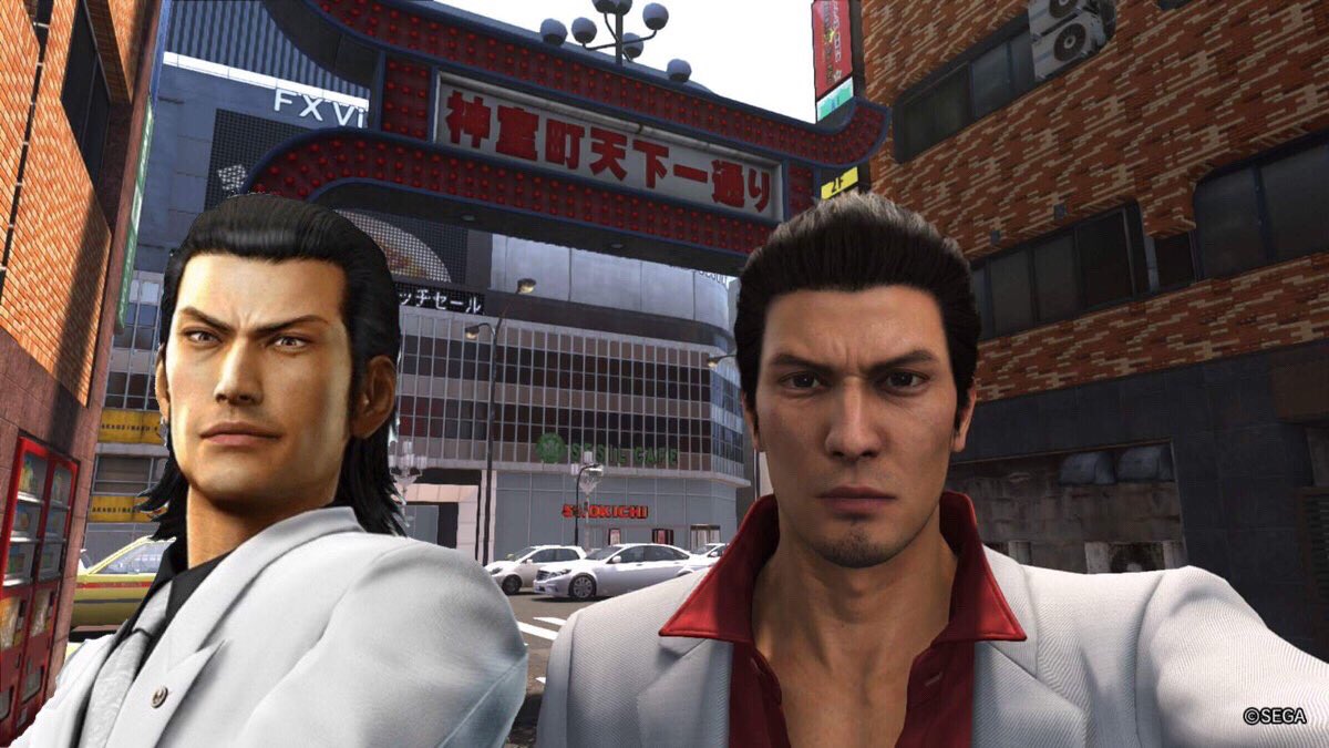 錦山彰 龍が如く6に錦山が生きてたら 桐生とツーショットしてたんやろか