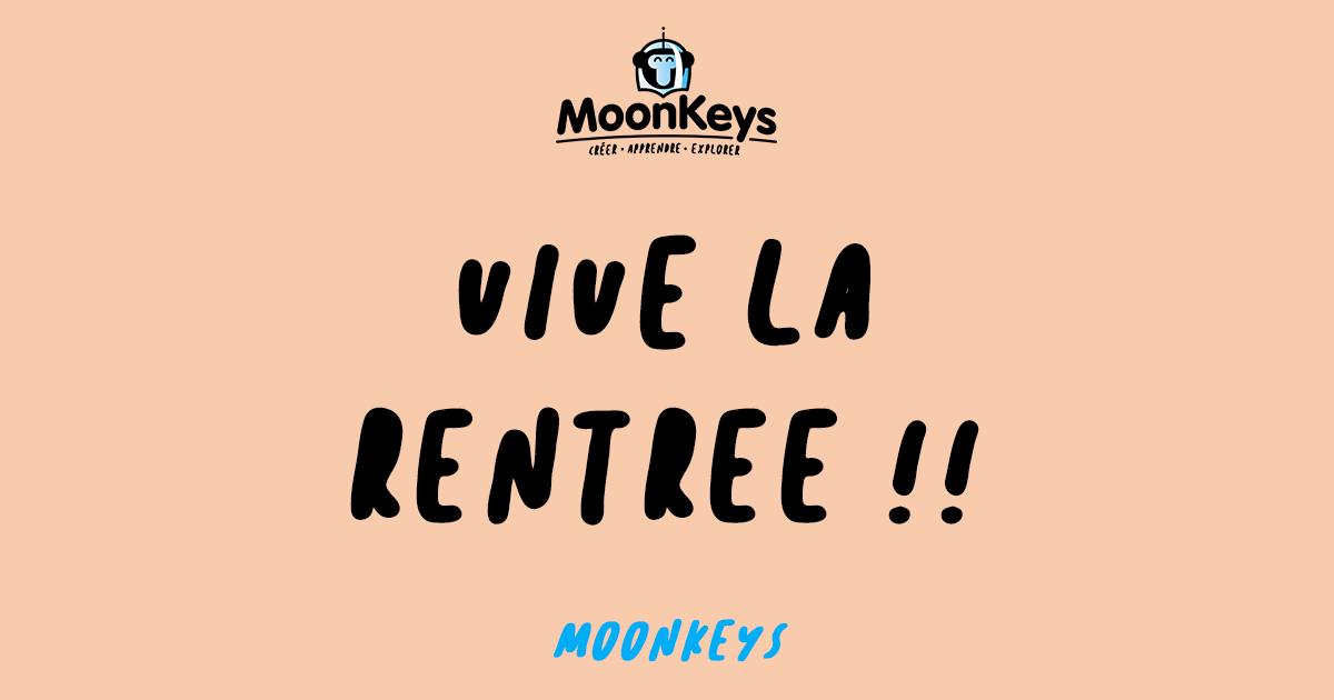 C'est l'heure de reprendre le chemin de l'école pour nos minis-MoonKeys 🐵

Alors, comment s'est passé ce premier jour ? On veut tout savoir ! 😊

Petit rappel : J-21 avant la rentrée MoonKeys (pour vous inscrire : moonkeys-education.com/reservation-at…)
#rentrée #ateliersenfants #pariskids
