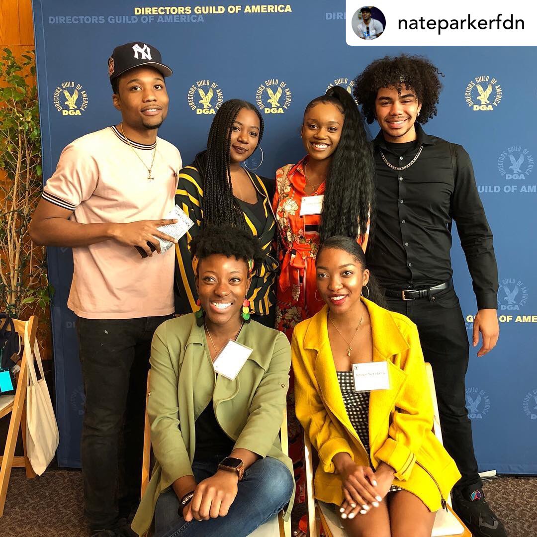 NateParkerFdn's tweet photo. It’s always an honor to follow the successes of #NateParker #SummerFilm students! Our #NPFSummerFilm directors enjoyed the #DirectorsGuildOfAmerica @PAFFNow brunch at their premiere of #BlackBones &amp; preview of #HBCUStorytellers. #BuildAPipeline #Griots #BlackFilmmakers #DoTheWork https://t.co/jrqjwsWuYd