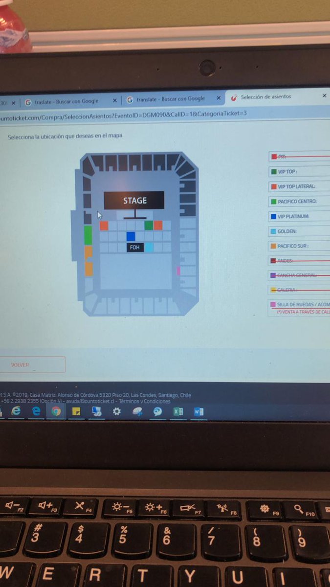 andrei_sar's tweet photo. @puntoticket Osea 20 min y ya no puedo comprar no me deja seleccionar nada https://t.co/Fl9plvYaOz