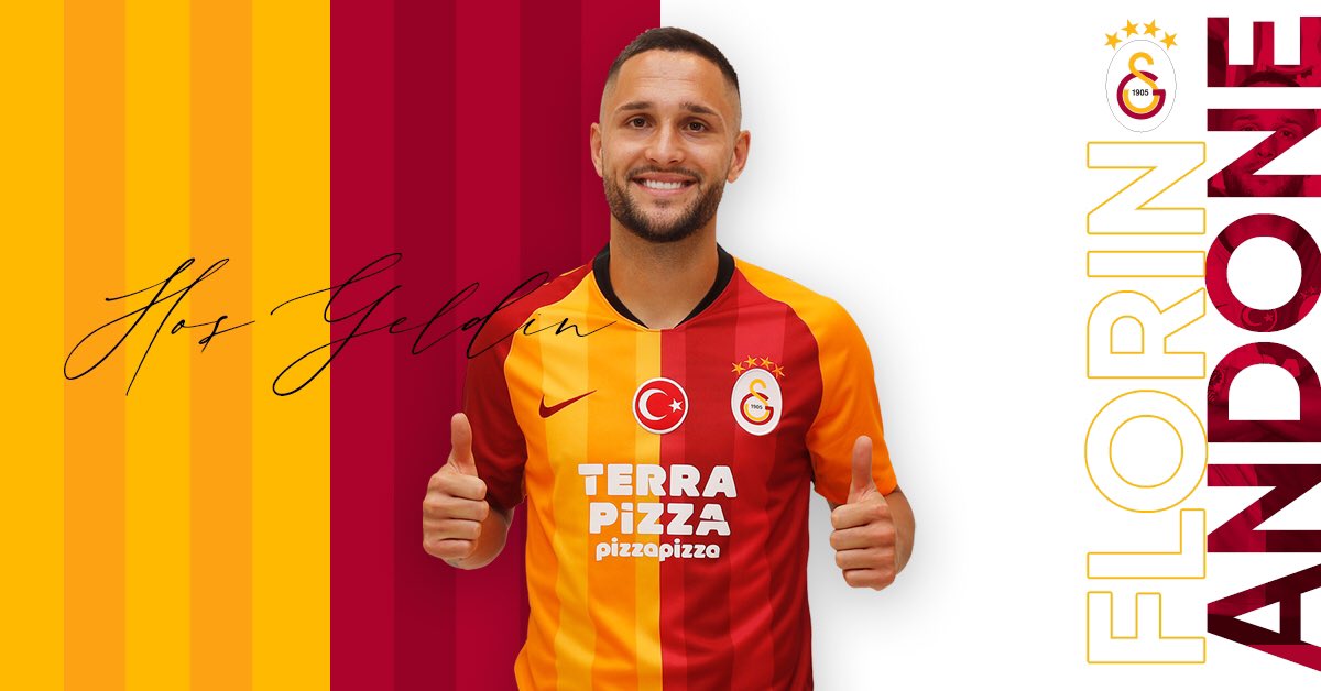 GalatasaraySK's tweet photo. Florin Andone, Galatasaray’da! https://t.co/yhZCXLTOHf