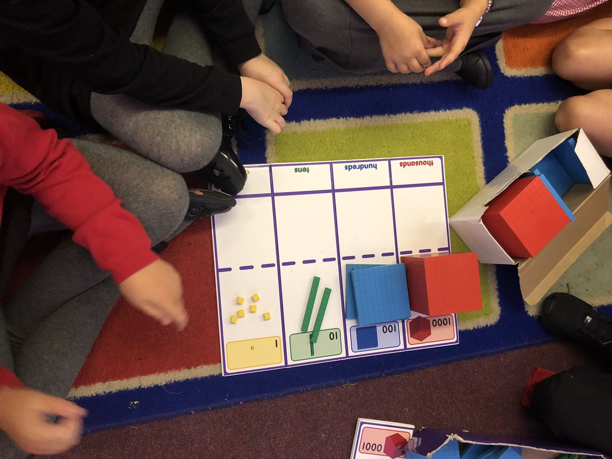 NantYParcSchool's tweet image. Overcoming challenge by using resources in Year 4 maths today #developingstrategies