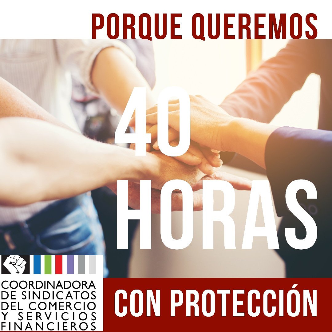 Hoy se vota... Queremos #40horas porque queremos #dignidad para las trabajadores y trabajadores de Chile