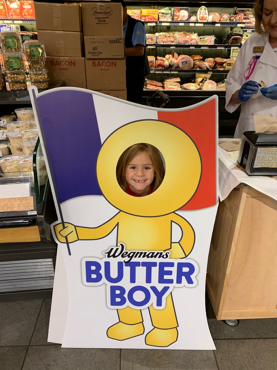 RussVanTyle's tweet photo. #wegmans Eva, and Alina the Butter’boy’ https://t.co/UIAlvo5QC1