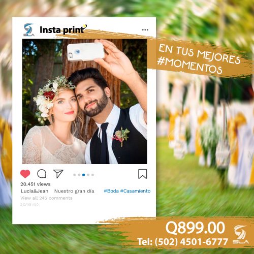 Slaservicios's tweet photo. Qué todos tus invitados se lleven un gran recuerdo...
Contáctanos ☎️ (502) 4501-6777
Escríbenos 📧instaprint@slaservicios.com
https://t.co/lmYvku5E9b 
#Boda #Casamiento #Felicidad #Vida #Parejas #Guatemala #Instagram #Fotos #Recuerdos https://t.co/ehnriZv92n