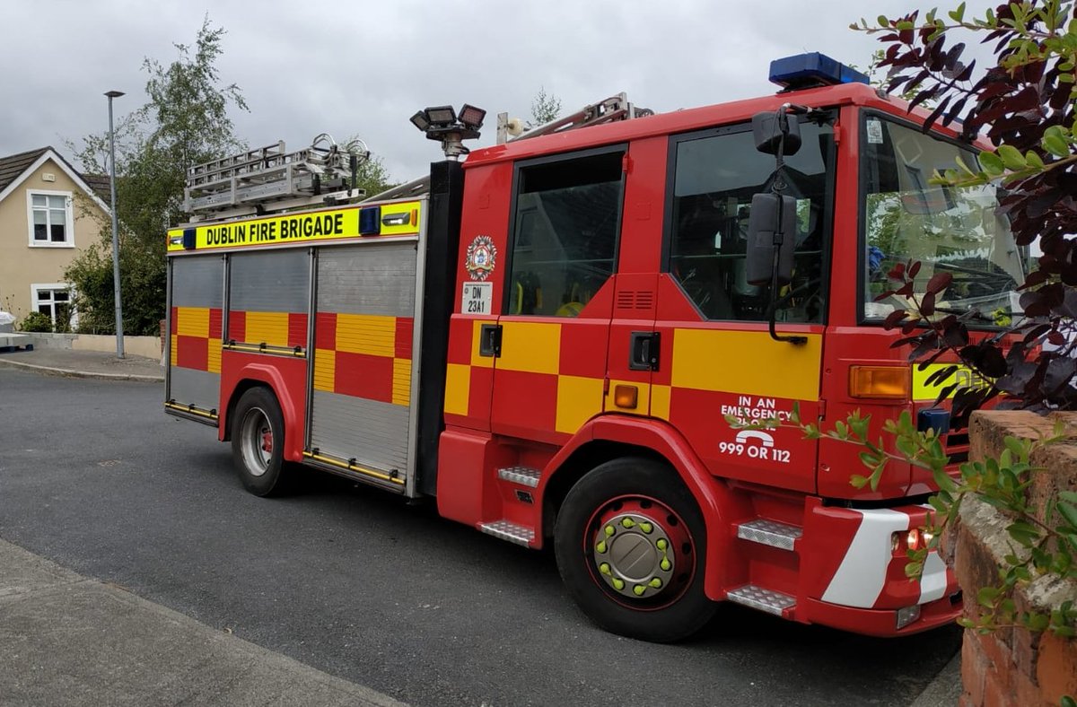 Dublin Fire Brigade on Twitter "Earlier today 3 units extinguished a