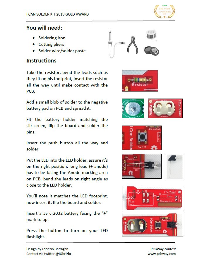 IObrizio's tweet image. 🔦 keychain,very useful.
Get yours,learn to solder!

Mi llavero con lámpara,muy útil.
Arma el tuyo,aprende a soldar!

pcbway.com/project/gifts_…

#icansolder #diy #pcb #kit
@PCBWayOfficial