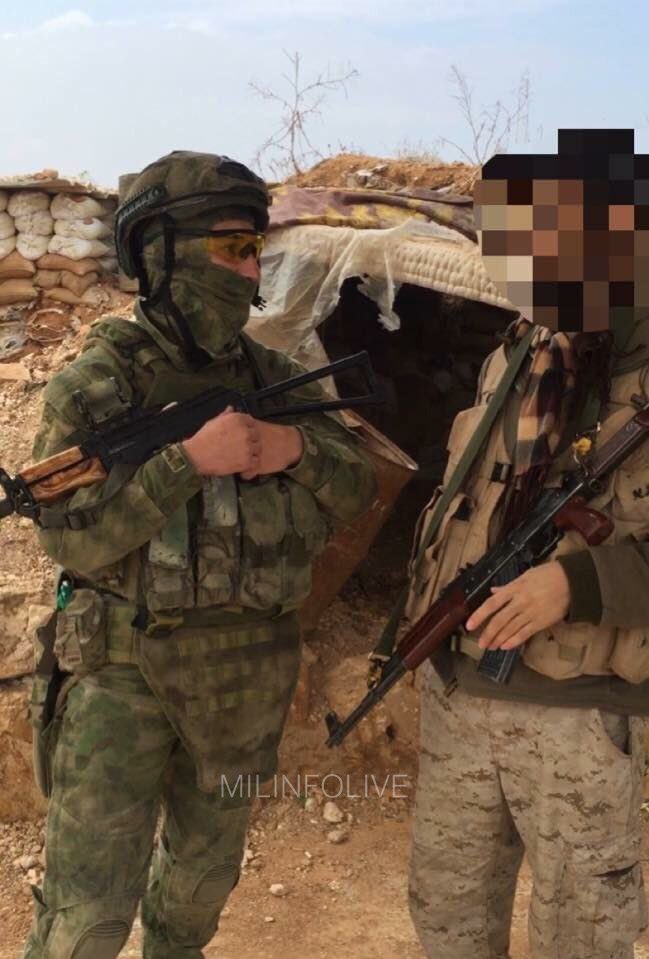Photo of a Russian serviceman in Syria. 6/ https://t.me/milinfolive/56234
