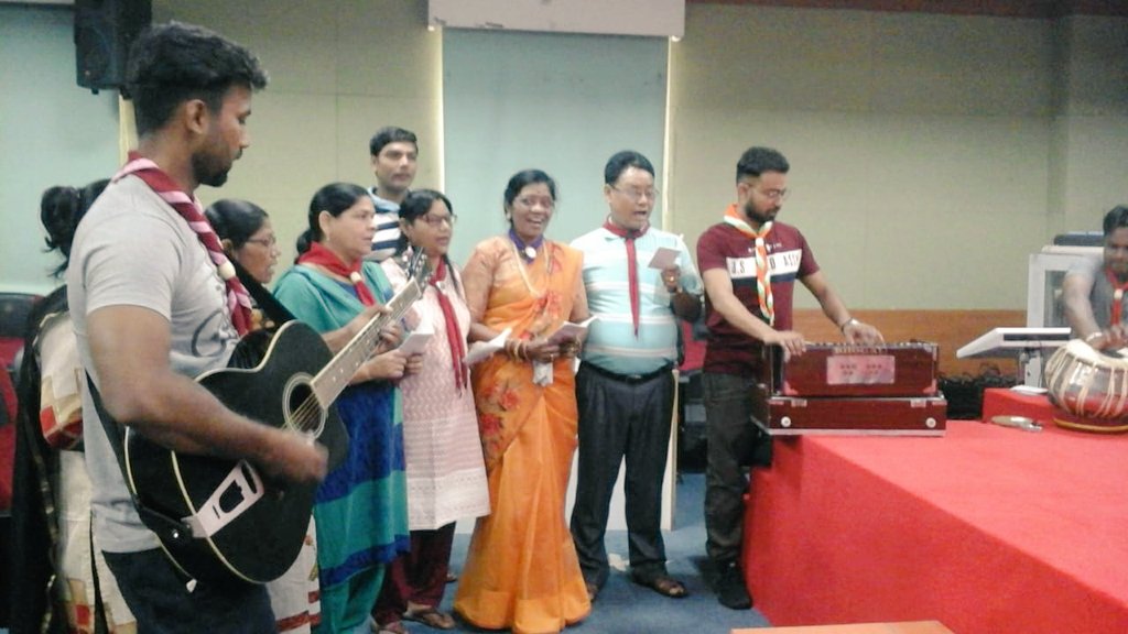 Community Singing Course at The Bharat Scout and Guide , National Headquarter , New Delhi 
<a href="/pkdhillon08/">ParamjeetKaurDhillon</a> <a href="/harpreetmehta23/">Harpreet Mehta</a> <a href="/KnpsIndia/">KNPS Phagwara India</a> <a href="/RiseUp4SDGs/">SDG's : The Rising</a>