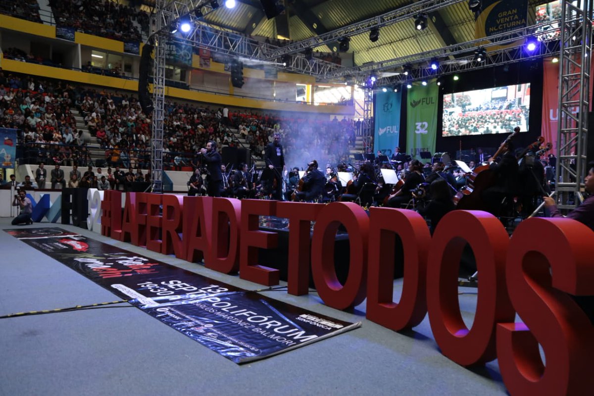 MilenioHidalgo's tweet photo. Concluye la #FUL2019 con más de 189 mil visitantes. https://t.co/TbvdTxSFmK https://t.co/kAqK527MAs