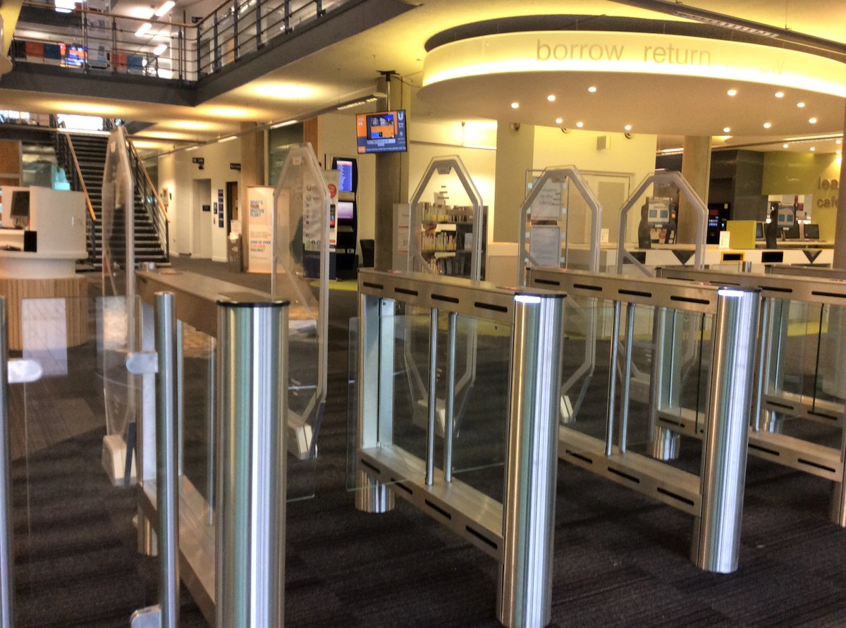 Teesside Uni Library On Twitter The Security Gates In The