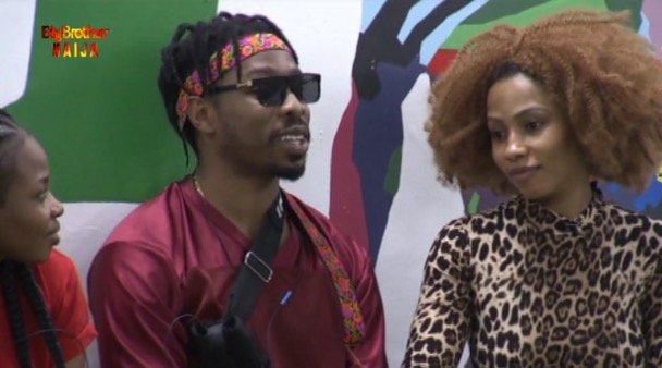 chillnapz's tweet photo. #ike and #mercy share the Head of House. Awesome!
#BBNajia https://t.co/93GWcGA0Zo