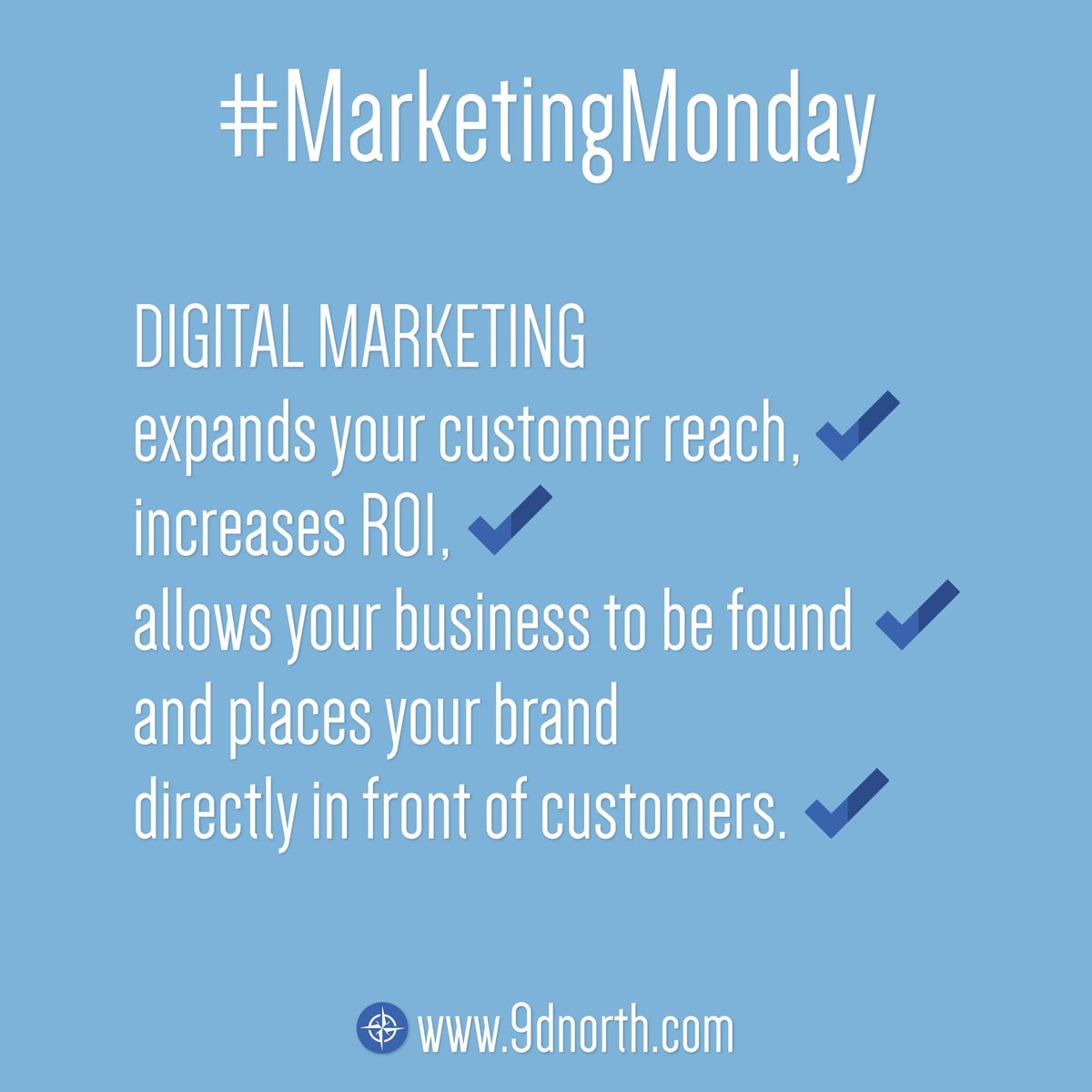 9dNorth's tweet photo. We so often get asked “What is #digitalmarketing &amp; why is it important to my #business?” 🤷🏻‍♀️ While the industry itself can a complex topic to break down, the benefits are simple! ✅ https://t.co/Hja5uMSmiL