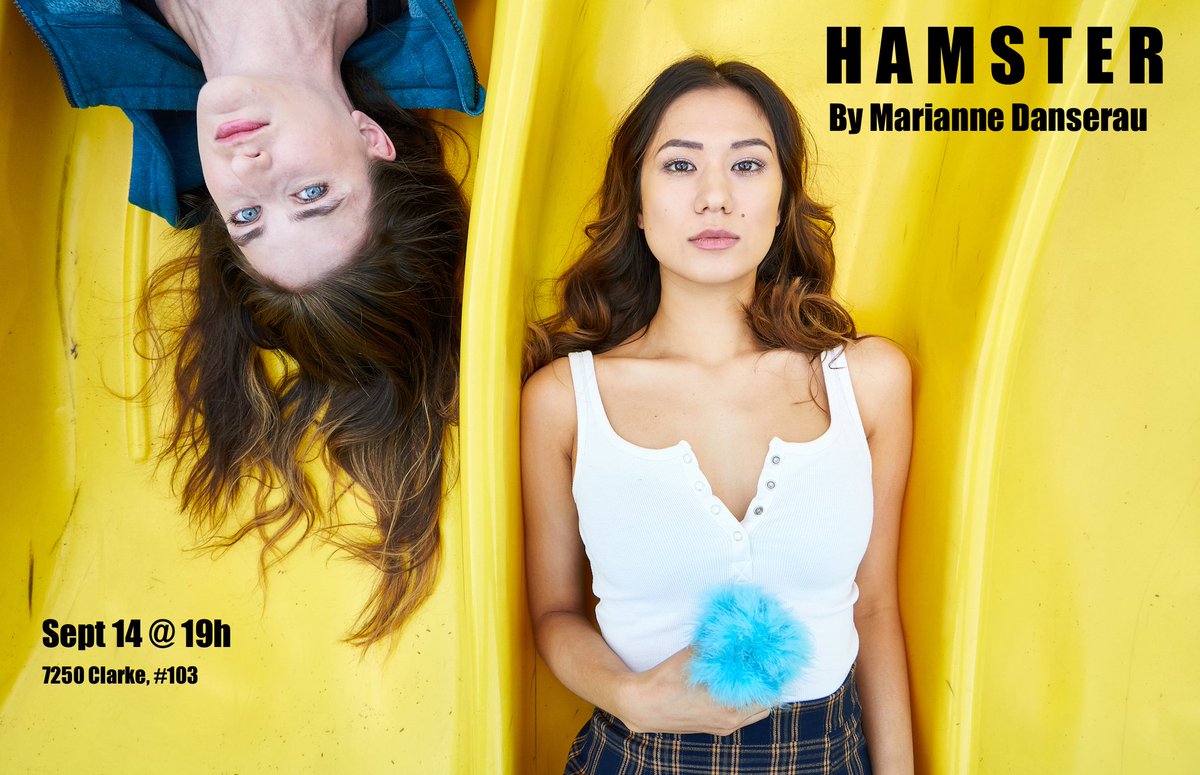 Couple more days and our working draft of the EN version of Marianne Danserau's HAMSTER will be ready, playing sept 14 @ 19h with <a href="/PWMontreal/">Playwrights’Workshop</a>