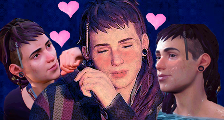 While editing thumbnail for #LifeIsStrange2 , I've realised how adorable she actually is! (Added some blushes n lashes a bit hehe). Plus her personality makes her such a cinnamonbun <3 <a href="/LifeIsStrange/">Life is Strange</a>