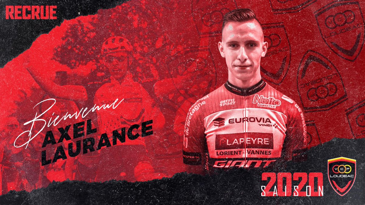 VcpLoudeac's tweet photo. 📢 Digne héritier d'une famille de champions, lauréat cette saison des premières étapes de la Ronde des Vallées et du GP Rüebiland, le Champion de Bretagne Juniors portera l'an prochain les couleurs du #VCPLoudeac.

🤝 Bienvenue @laurance_axel ! 

✏ @FRJ_design l #ThereIsNoTry https://t.co/TCxsdO0F1L