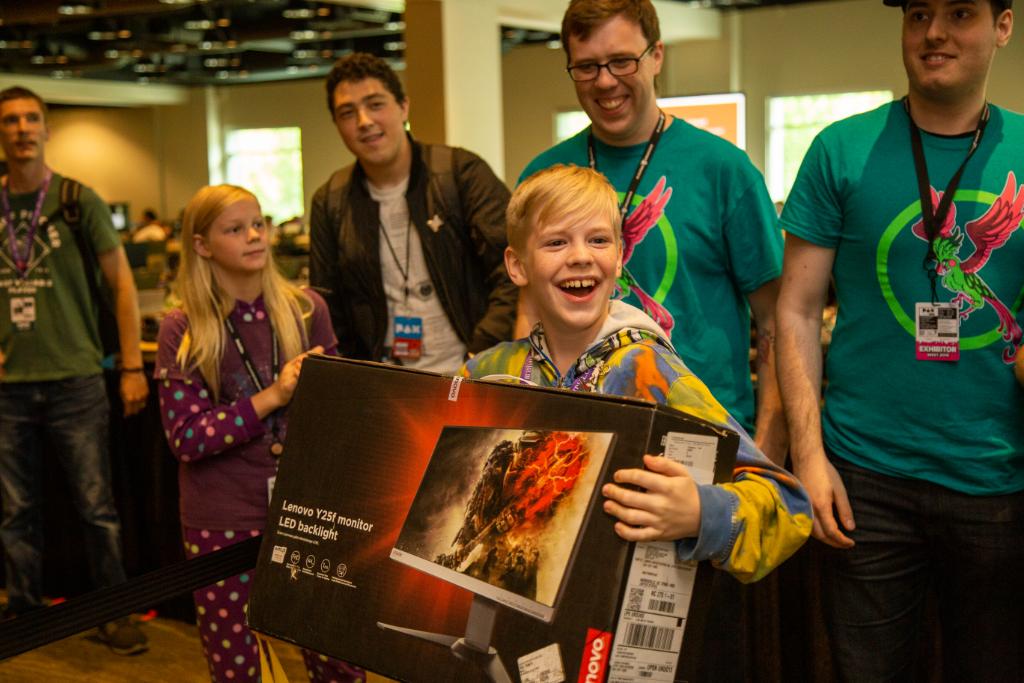 All weekend long, the DigiPen Institute of Technology has been rewarding <a href="/pax/">PAX</a> West visitors beyond their pioneering program in video game technology and development.

Give the daily <a href="/DigiPenDragons/">🌺 DigiPenDragons@PAX 🌺</a> winners a hand! 👏 👏 👏 

#DigiPenArcade #DigiPen
#PAXWest #LegionPAX