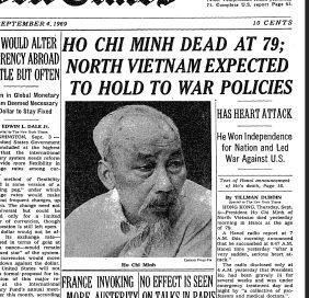 Ho Chi Minh, president of North Vietnam, dies at 79 in 1969 – New York  Daily News