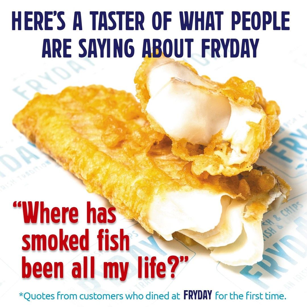Fryday_Fish's tweet photo. This week we are going to take a look at what our new customers are saying about our food. We know it's amazing and it seems you do too! 😀
#fishandchips #frydayfish #ctrlfc #coyf #castleford #xscapeyorkshire #amazing #mealdeal https://t.co/NCGFYehZWZ