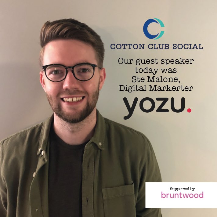 SuccessITCLiv's tweet photo. Thanks to Ste Malone from Yozu for giving us an insight into Yozu and inviting us to their launch event later this month. #Yozu #CottonClubLiverpool https://t.co/Tkwa8Z2s8G