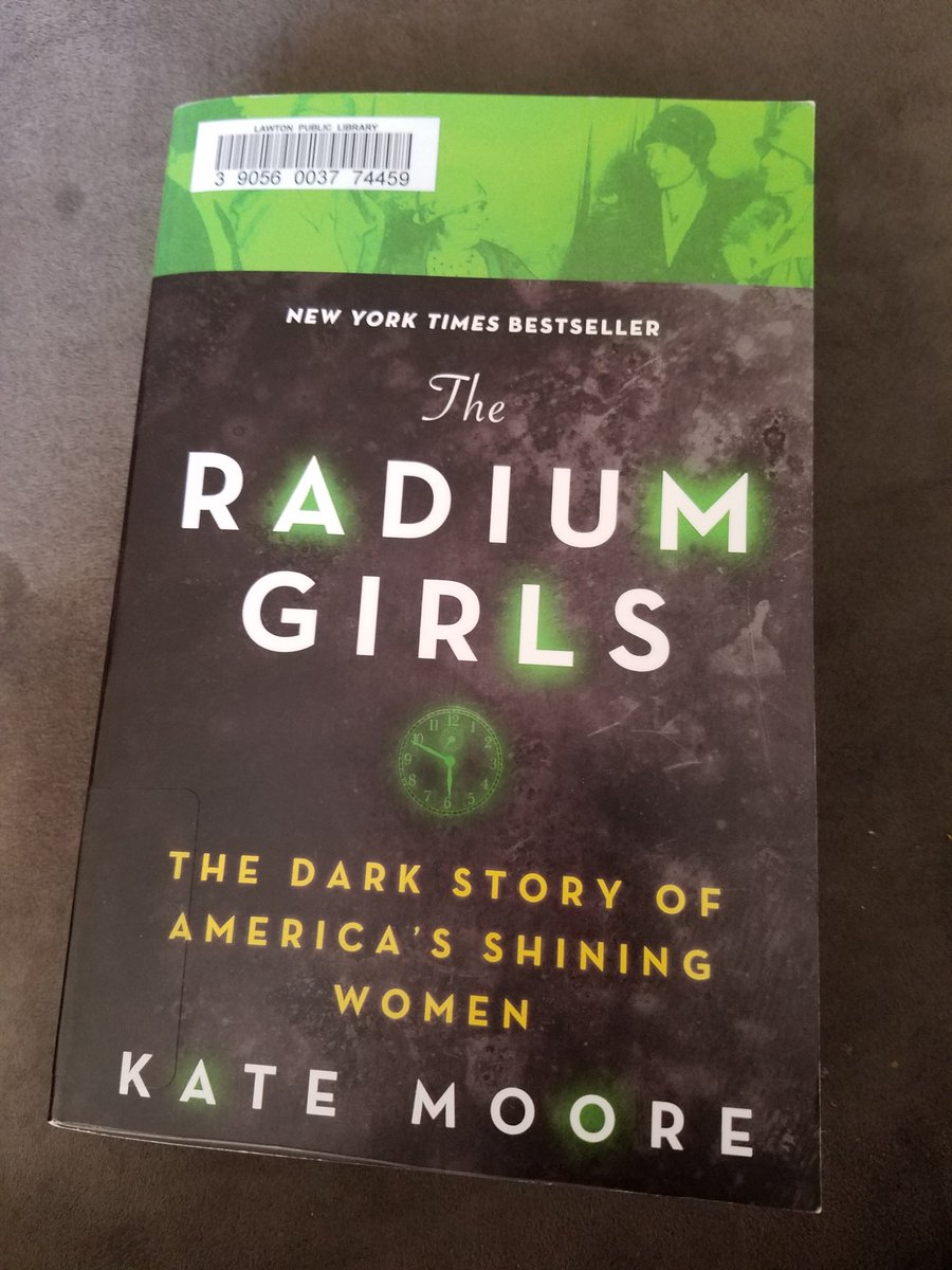 t_tyese's tweet image. This has to be one of the most  disturbing books I've ever read. 😢 #katemoore #radiumgirls