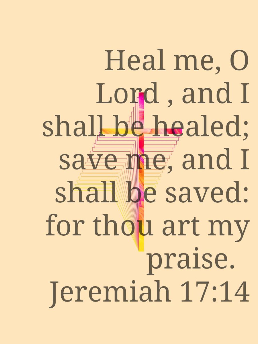 HolyCovenant's tweet image. Heal me, O Lord , and I shall be healed; save me, and I shall be saved: for thou art my praise.
Jer…
bible.com/bible/1/jer.17…