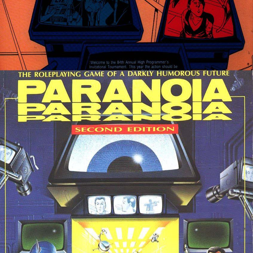 Alexandria_RPG's tweet photo. Why not start the day off right with a little 2e #paranoiarpg? #theComputerisyourfriend and says that you need to report to room 301 Hyatt Regency at 1130am. #trustinthecomputer #areyouatraitor #roleplayinggames #paxwesttabletop #paxwest https://t.co/QqDZRKBDSJ