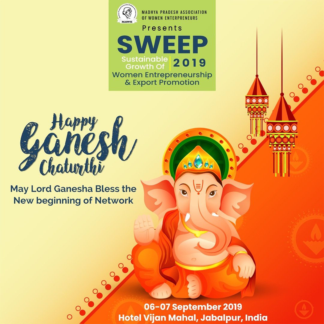 IndiaMawe's tweet photo. MAWE wishes you a very Happy Ganesh Chaturthi.🙏
May Lord Ganesh Shower you all with Happiness and Health.😇
#HappyGaneshChaturthi #indian https://t.co/yIHgYvtOal