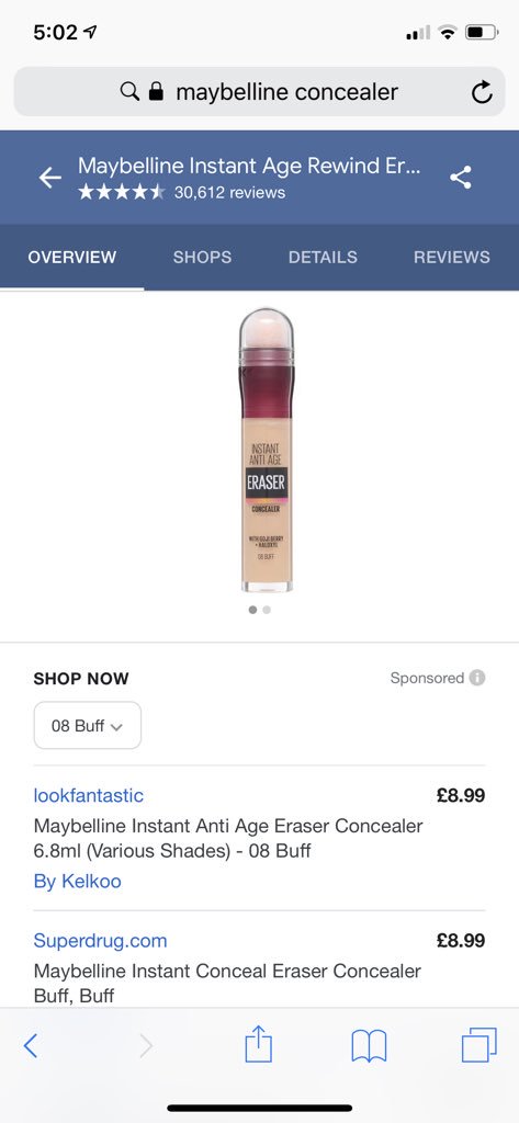 becrogersxx's tweet photo. @ashldark This is my current fave! But the makeup revolution conceal and define is also sick! https://t.co/2KWjgNRhm7