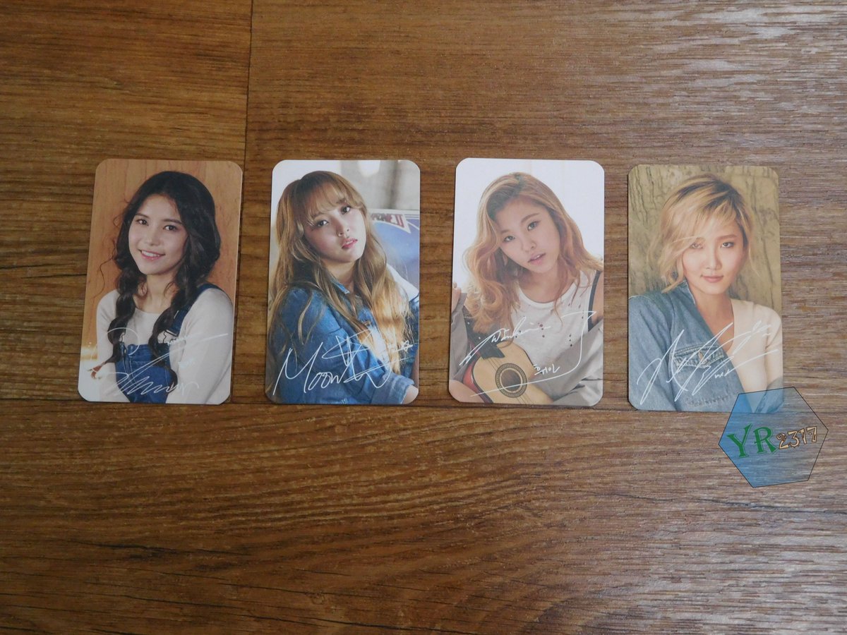 RBW_MAMAMOO MAMAMOO Official Photo Card + Joint Related Products