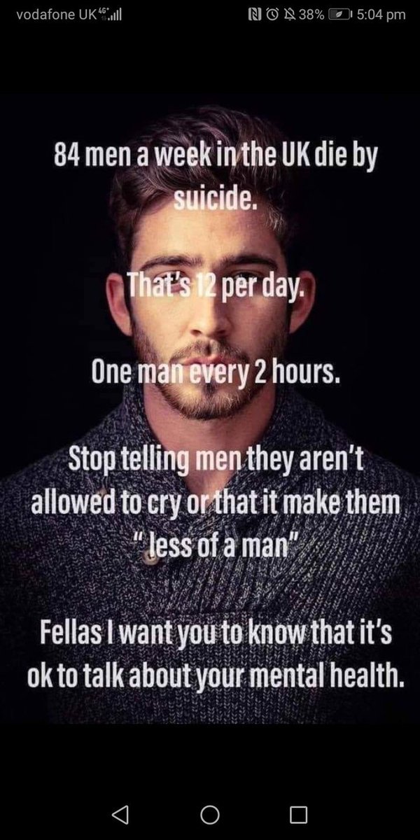 downing_pe's tweet photo. Mental health doesn't discriminate 💔 #ListenFirst #speakhonestly https://t.co/pSlErfnzBj