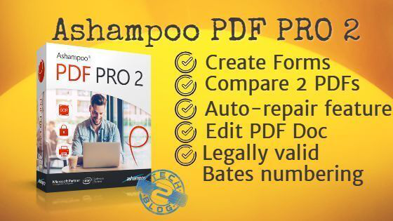 Tech_2Blog's tweet image. &quot;There are lots of new features in Ashampoo PDF Pro 2 which make it more advanced and robust at the same price segment.&quot; lttr.ai/HShL #AdvancedEncryptionStandard #Softwares #Software #Drag #Reviews #SplitCroatia #ProductiveTools