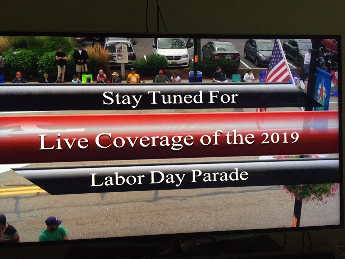 Gibba13's tweet photo. I have to work but at least it’s on TV! @WMCT_TV  #MarlboroLabrDayParade #MLDP2019 https://t.co/lkf1RzLhat