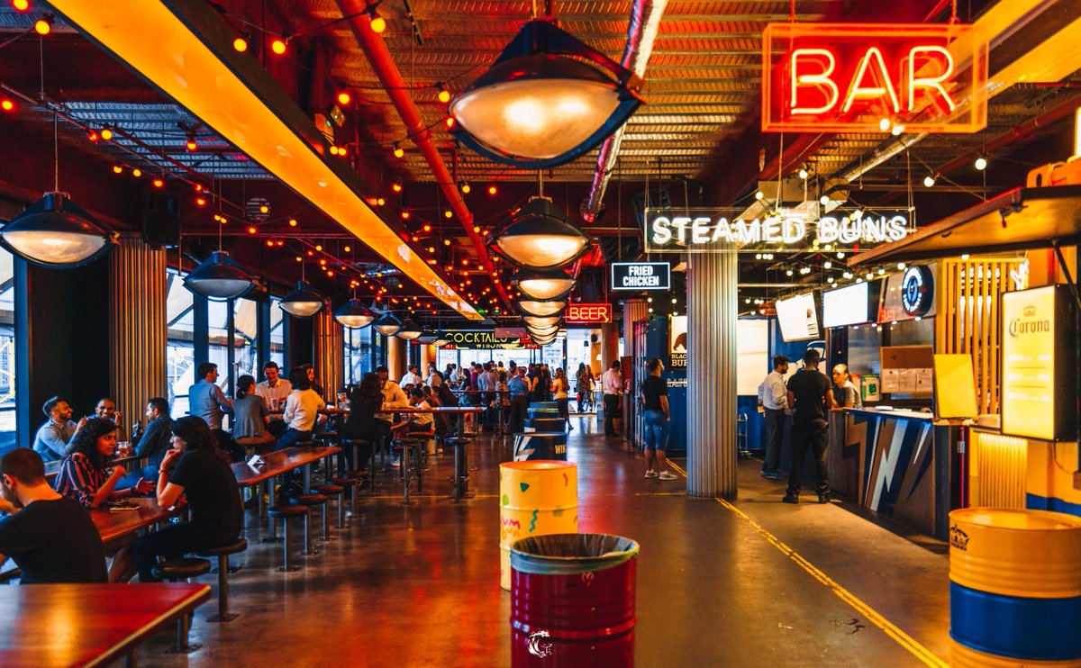 StreetFeastLDN's tweet photo. We are excited to announce the Β£500 WINNER of our #KillerPic photo competition π @gwhale_photo we love how vibrant and buzzing Giant Robot looks in these snaps π€ https://t.co/MVueuqCbk3
