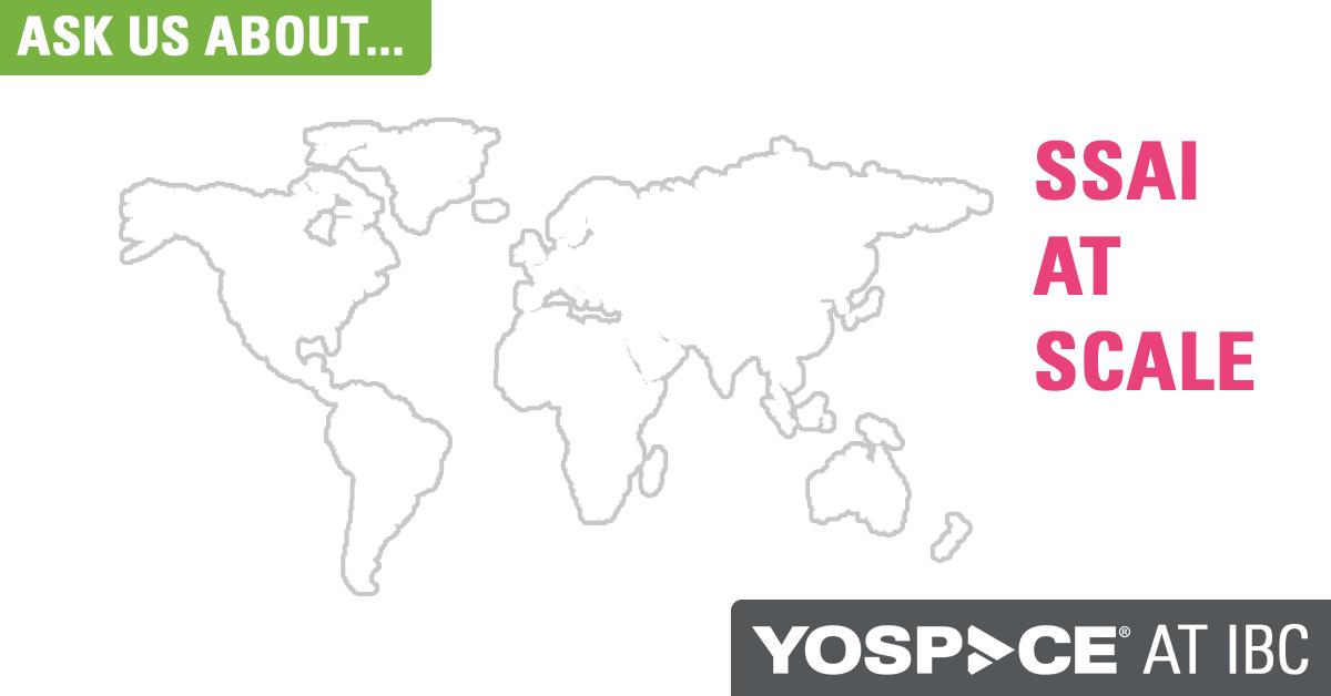 At #ibc2019 we're talking about the big topics in server-side ad insertion, starting with scale. 
yospace.com/2019/08/30/ibc… #ssai