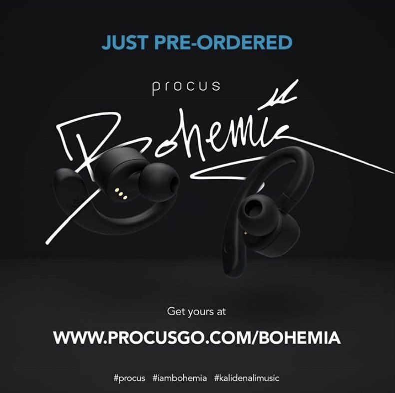 KaliDenaliMusic's tweet image. Order your BOHEMIA TWS headphones at procusgo.com/bohemia ☠️🎧☠️🎧☠️🎧☠️🎧 #procus NOW #kalidenalimusic