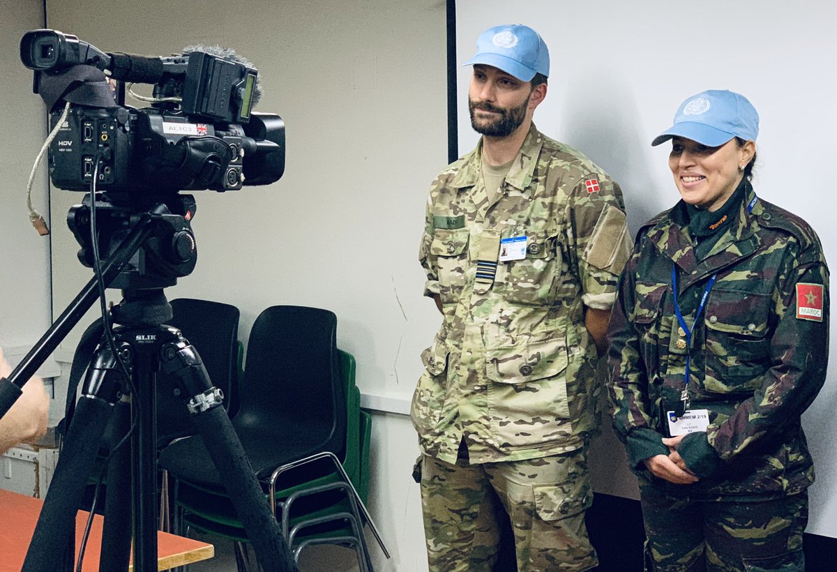 FINCENTFI's tweet photo. As an UN military observer are you ready to be interviewed by the media? You will be after the course! Media training is part of #UNMEM course. https://t.co/dtplUcpTjg