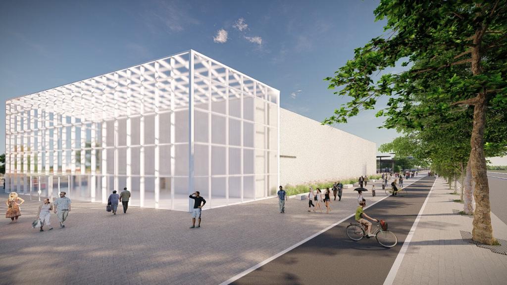 Barranquilla BAQ on Twitter: "#RENDER ¡Espectacular! Así será el Pabellón de Cristal que se construirá en el Gran Malecón del Río Magdalena de # Barranquilla Un espacio de 2.020 m², con un gran