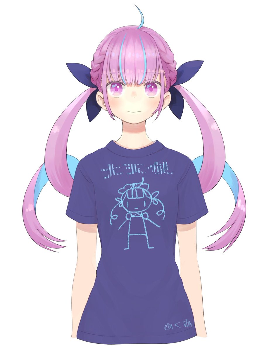 誰でも大天使になれるT
 #湊あくあクソダサTシャツ選手権 
