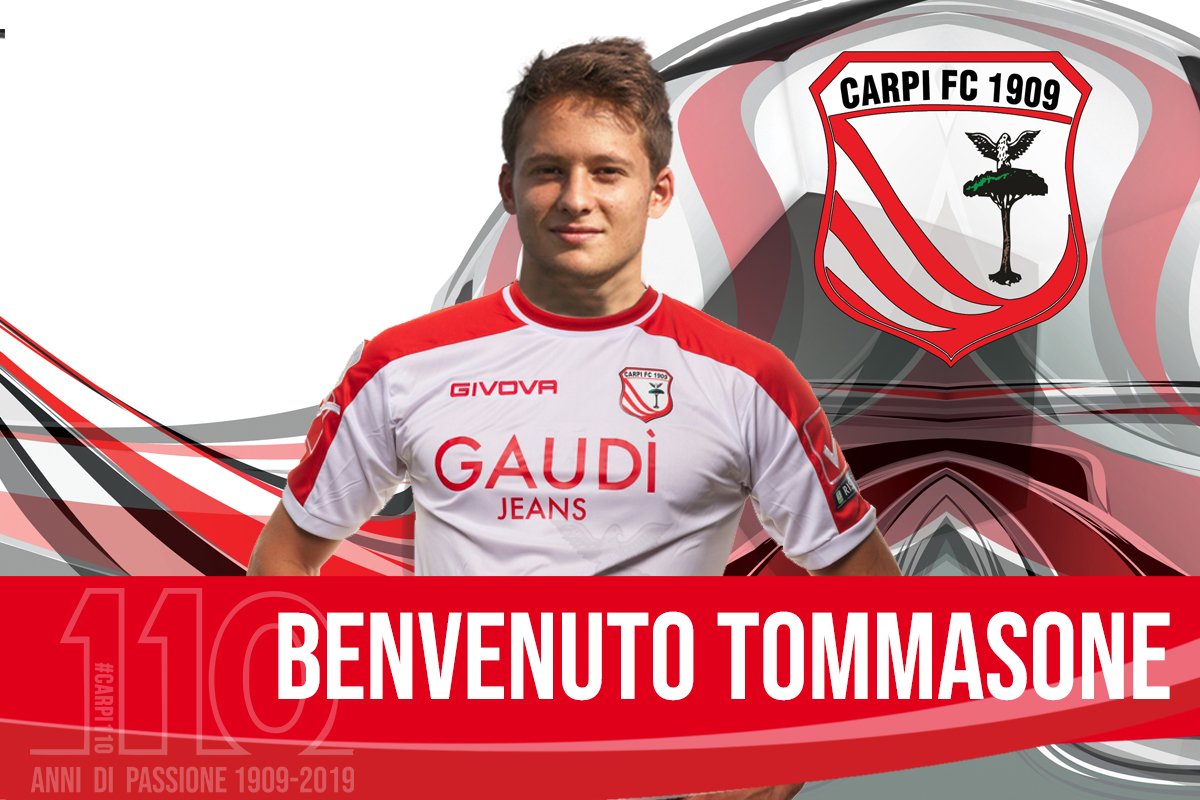 ac_carpi's tweet photo. #Calciomercato: per l'attacco biancorosso, ecco Vincenzo #Tommasone in prestito dall'@Inter ➡️ https://t.co/ycp3kVnEJe
#FORZACARPI ⚪️🔴 https://t.co/LOMsenxaPh