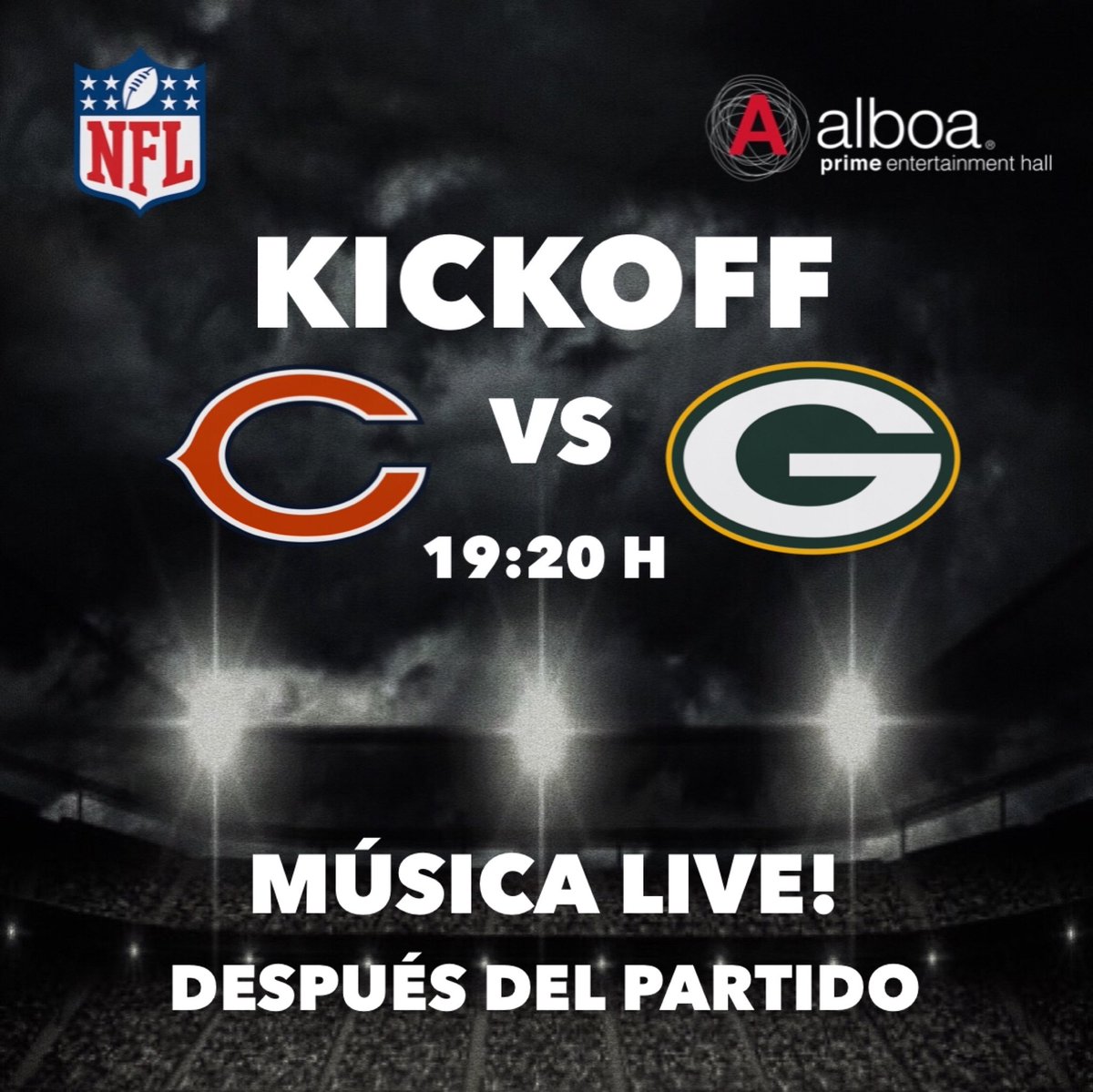 AlboaPrime's tweet photo. ¿Listos para el #KickOff ? En #AlboaPrime ya armamos el plan.  ¡Te esperamos! 🏈💥 Jueves 5 de septiembre, save the date. https://t.co/ChrL6Tf3Km